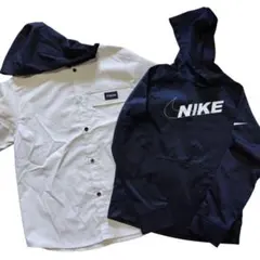 キッズ　150 М NIKE 薄手　パーカー　春　夏　半袖