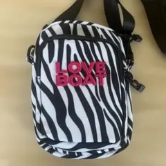 LOVE BOAT ゼブラ柄ショルダーバッグのサムネイル