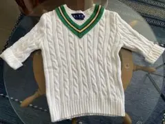 値下げしました！RALPH LAUREN 半袖ケーブルニット