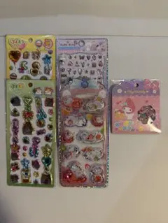 【正規品】シールセット　おはじきマイメロ　ウォーターシール　プチドロップ