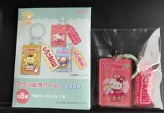 サンリオ　いちご新聞アクリルチャーム　ハローキティ