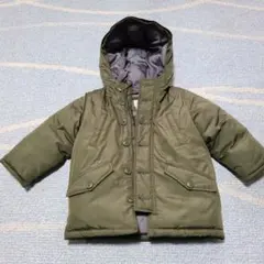 baby GAP 中綿 ダウンジャケット 100 カーキ
