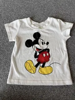 西松屋Disney ミッキーマウス 半袖Tシャツ ホワイト 80のサムネイル