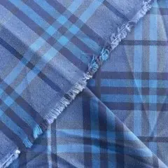 播州織　綿ドビークロスチェック　1.5m