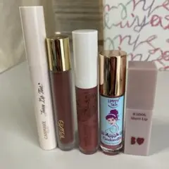 エクセル、キャンメイク他 リキッドルージュ 色々5点セット