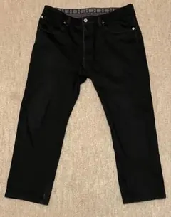 EDWIN E503WF メンズ 古着 デニム ジーンズ ブラック 防暖