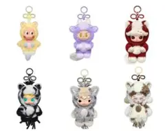 d*3様 ◾️新品未開封 馬力全開　ぬいぐるみペンダント　6個セット