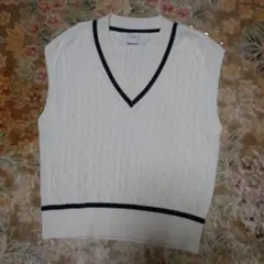 【スピック＆スパン】ニットベスト