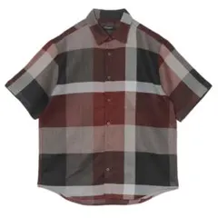 ☆残りわずか☆新品☆ブラックレーベル・クレストブリッジ 半袖チェックシャツ M☆