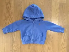 GAP 青いフード付きパーカー 2歳用 80 90 95