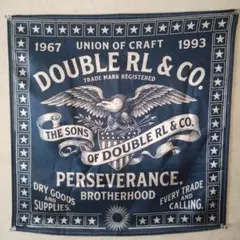 Double RL & Co. バンダナ ネイビー イーグル