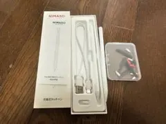 お試し　アップルペンシル互換ペン×2　NIMASO　ペン先セット