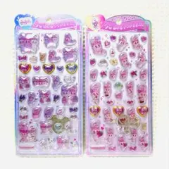 正規品　新品　うるちゅるポップシール　エスターバニー　2点セット