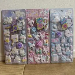 クーリア正規品　ぷにっ　にくきゅうつき　肉球シール