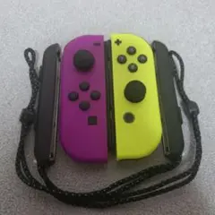 Switch　ジョイコン　左右　パープル&イエロー