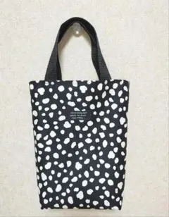 ダルメシアン柄トートバッグ　ハンドメイド