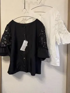 レース　シャツ　トップス　2セット