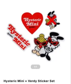Hysteric Mini × Verdy Sticker Set ヒスミニ