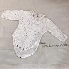 【未使用　美品】ZARA 花柄ロンパース 1-3ヶ月　新生児　女の子　花