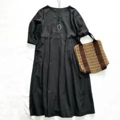 アーバンリサーチドアーズ　ワンピース　24SS　接触冷感　防シワ　きれいめ　M