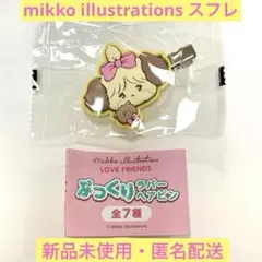 mikko ぷっくりラバーヘアピン スフレ
