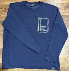 Find-Out 長袖シャツ ネイビー LLサイズのサムネイル