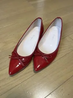 銀座カネマツ　バレエシューズ　23.5cm