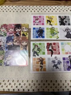 カラフルピーチ　 ポストカード　3枚