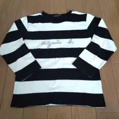 agnes b. アニエスベー キッズ 130 140 ボーダー 長袖Tシャツ