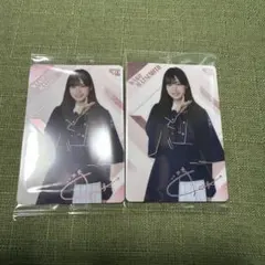 櫻坂46 松本 和子 2点セット　ローソン　チョコクランチ　ノーマル