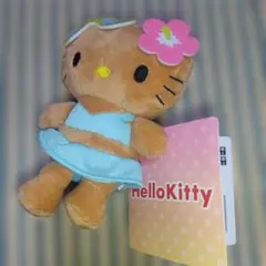 ハローキティ マスコットXOXOギャル　水着ぬいぐるみ