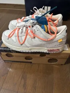 Nike Dunk Low Off-White Lot17 28cm 新品 - メルカリ