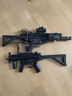 東京マルイ H&K G3A3 ワルサーMPL エアガン2丁セット エアコッキング