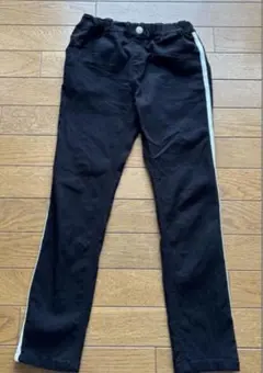 値下げ！Right-on ブラック 黒　ストレッチパンツ　140cm