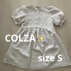 COLZA ギンガムチェック ミニワンピ Sサイズ　ハニーズ　チュニック