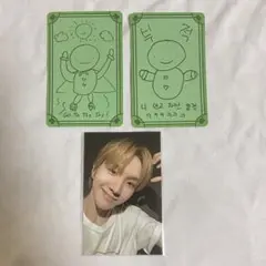 ボネクドWoonbaby ウンアギ ウナク　ステッカー　特典トレカ