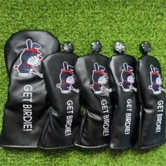 ゴルフクラブカバー 1W/3W/5W/UT 4点セット シンプルタイガー 新作⛳ ゴルフクラブカバー 1W/3W/5W/UT 4点セット シンプルタイガー 新作