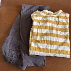 UNIQLO ストライプ パジャマセット 160cm