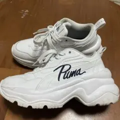 PUMA ホワイト スニーカー ABC限定