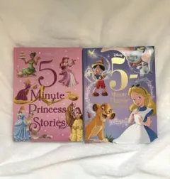 【美品】ディズニー、5分シリーズ洋書2冊セット