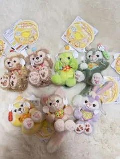 ディズニーシー　ダッフィー&フレンズ　ぬいぐるみバッジ セットワンダフルキッチン