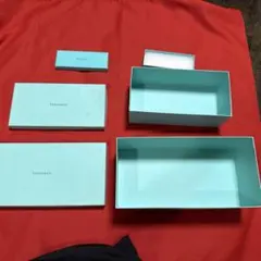 ティファニー/Tiffany & Co. ギフトボックス3つセット 箱のみ/空箱