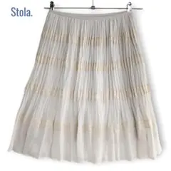 ＊Stola. ストラ＊ サイズ38 スカート フレアスカート ひざ丈のサムネイル
