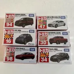 トミカ初回特別仕様6台セット