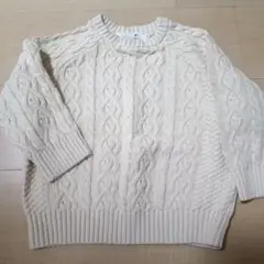 H&M ケーブルニットセーター 104cm コットン