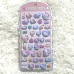 【正規品】サンリオ/コットンパフィーシール/ハローキティ