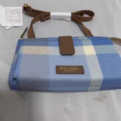 ブルーレーベルクレストブリッジ財布ショルダー