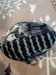 パッチワークデザイン カジュアルハット