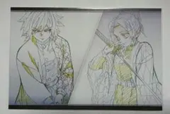 鬼滅の刃　ポストカード　冨岡義勇　胡蝶しのぶ