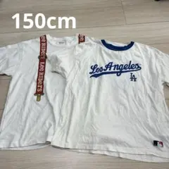バックプリントTシャツ☆150cm２枚セットのサムネイル
